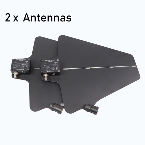 Betaguear-receptor inalámbrico Digital con antena direccional activa, amplificador integrado de antena UA874 UHF (470-950MHz) para micrófono inalámbrico ► Foto 1/6