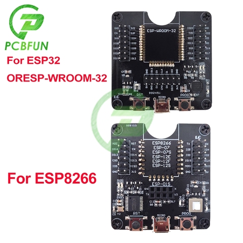 Placa de desarrollo de ESP-WROOM-32 para ESP32-WROVER ESP12S ESP07S, marco de prueba, herramienta de fijación para quemar, ESP-01S, WIFI, ESP8266 ► Foto 1/6