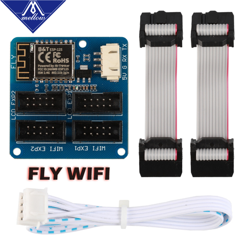 Suave volar Wifi V1.0 placa de expansión de módulo RepRap dúo Firmware para SKR V1.3 SKR V1.4 Turbo MKS SGen L v1.0 3D piezas de la impresora ► Foto 1/5