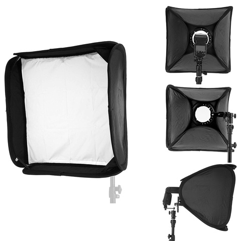 Meking Softbox para Flash Speedlite SpeedLight 60 cm E6060 difusor con adaptador en forma de L ► Foto 1/6