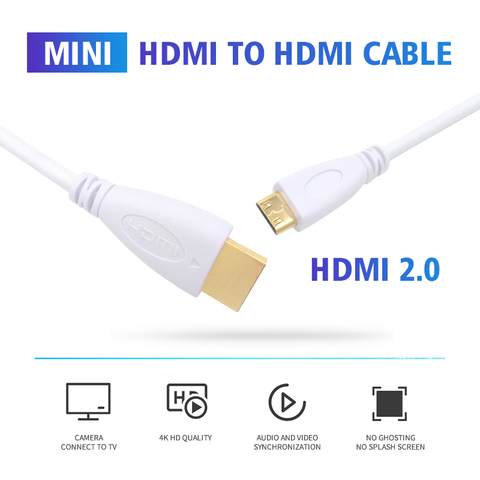 Ugreen-Cable Micro HDMI 4K/60Hz, accesorio con efecto 3D, Mini HDMI a HDMI,  macho a macho, para proyector GoPro Sony, 1m, 1,5 m, 2m, 3m - AliExpress