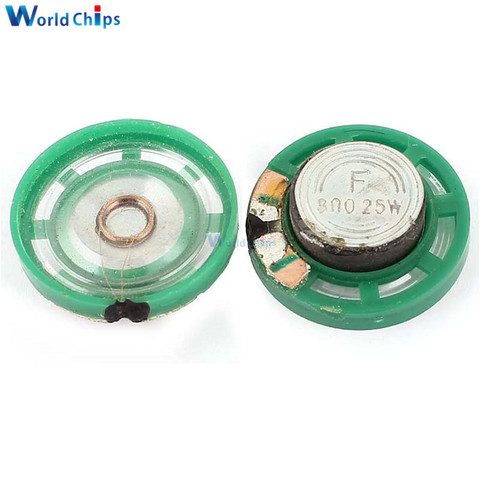 2 unids/lote 8 ohms 0,25 W altavoz diámetro 29mm Ultra-delgada de espesor para timbre cuerno de coche de juguete DIY Kit ► Foto 1/2