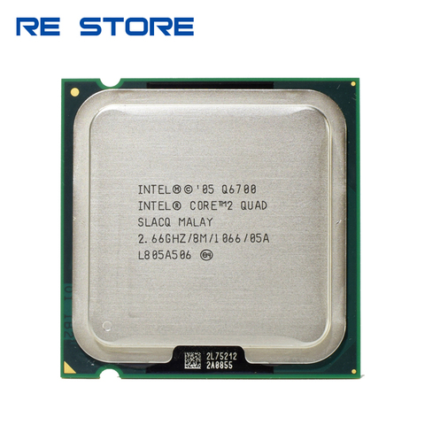 Intel Core 2 Quad Q6700 Processor 2,66 GHz 8 MB Quad-Core FSB 1066 LGA 775 CPU ► Foto 1/2