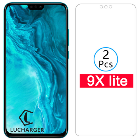 Caso en honor de 9x lite protector de pantalla de vidrio templado para huawei honor9x luz 9xlite 9 x x9 protectora del teléfono de la cubierta coque honer ► Foto 1/6