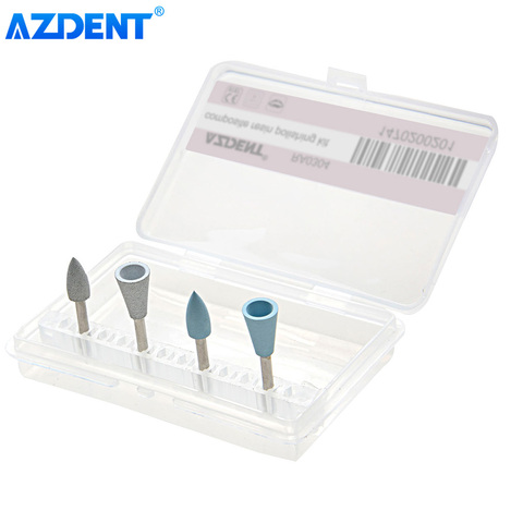 Kit de pulidor de silicona de resina Dental compuesta RA 0304, pieza de mano de baja velocidad, 4 Uds./kit ► Foto 1/6