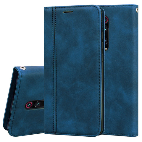 Funda con tapa magnética para Xiaomi Mi 9T Funda Mi 9T Pro Funda de cuero con billetera para libro para XiaomiCase Mi 9T Pro Mi9t Fundas Coque ► Foto 1/6