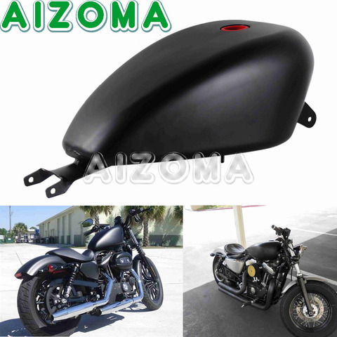 Tanque de combustible de motocicleta 3,3 Gal tanque de Gas para Harley XL 883 1200 Sportster cuarenta y ocho superbajo personalizado Seventy-two 2007-2022 ► Foto 1/6