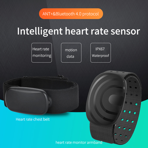 ThinkRider-Monitor de ritmo cardíaco X7 X5 ANT + Monitor de frecuencia cardíaca bluetooth, correa para el pecho, brazalete, Monitor de ritmo cardíaco ► Foto 1/5