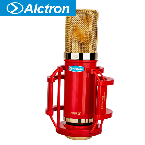 Alctron CM6 X micrófono grande de diafragma compatible con stuido utilizado en estudio, radiodifusión, canto en línea ► Foto 1/5