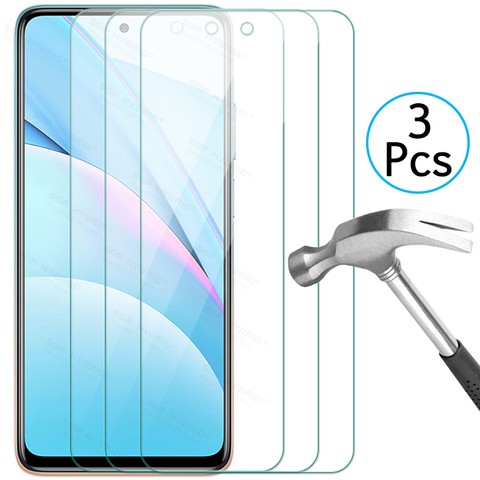 Protector de pantalla para Xiaomi Mi 10 t 10 t Pro Lite, cristal templado, película de protección, cubierta completa, 5G, 3 uds. ► Foto 1/6