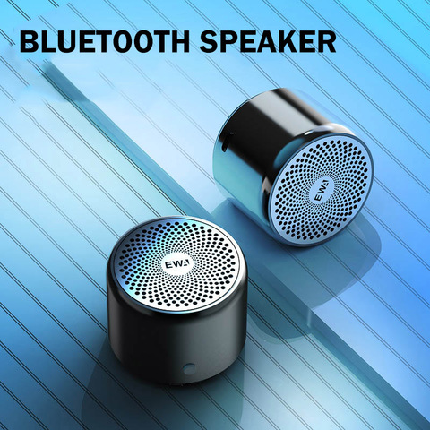EWA-minialtavoz Bluetooth portátil, inalámbrico, resistente al agua, sonido de graves para teléfono, tableta y PC, estéreo, 5,0 ► Foto 1/6