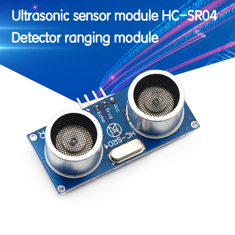 Sensor ultrasónico HC-SR04 HCSR04 a Detector de onda ultrasónica mundial, módulo de detección de rango HC SR04 HCSR04, Sensor de distancia para Arduino ► Foto 1/6