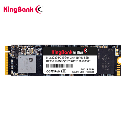 KingBank-unidad de estado sólido interna SSD m2 NVME 1TB 512GB 256GB 128GB M.2 SSD PCIE nvme, disco duro para ordenador portátil de escritorio MSI Asrock ► Foto 1/6