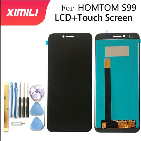 HOMTOM-pantalla LCD S99 de 5,5 pulgadas, montaje de digitalizador con pantalla táctil 100%, Original, nuevo, digitalizador táctil para S99 + herramientas ► Foto 1/6