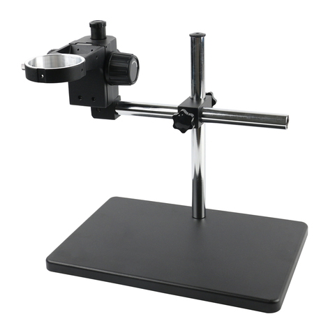 Banco de trabajo grande estéreo brazo soporte de mesa A1 Metal foco brazo cabeza 76mm anillo Holde para microscopio Binocular trinocular ► Foto 1/6