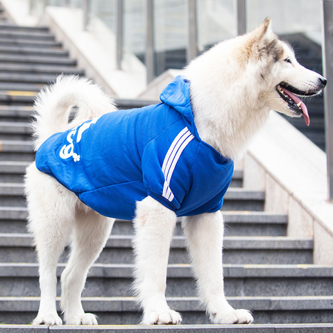 Ropa con capucha para perros grandes, chaqueta de invierno de 7x8XL, 9XL para perros grandes, ropa de Bulldog Francés, traje de talla grande para perros ► Foto 1/6