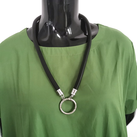 YD & YDBZ-collares con colgante sencillo para mujer, joyería de goma a la moda, Gargantilla corta, accesorios de ropa al por mayor, 2022 ► Foto 1/6