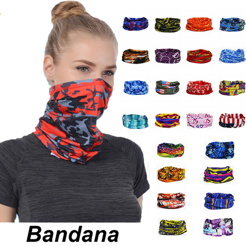 Pañuelo de moda para hombre y mujer, para la cabeza, cuello, sombrilla, Polaina, bufanda de Bandana Tubo, gorros deportivos, bufanda a prueba de polvo para pesca al aire libre ► Foto 1/6