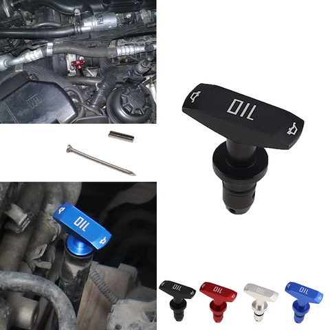 Mango de tracción de aceite de coche, palanquilla de aluminio, negro, azul, marca roja, reemplazo Universal, nuevo ► Foto 1/6