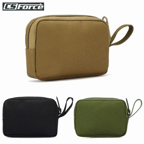 Mini cartera táctica de nailon para hombre, bolsa pequeña para llave de bolsillo, dinero, resistente al agua, portátil, EDC, para caza al aire libre ► Foto 1/6