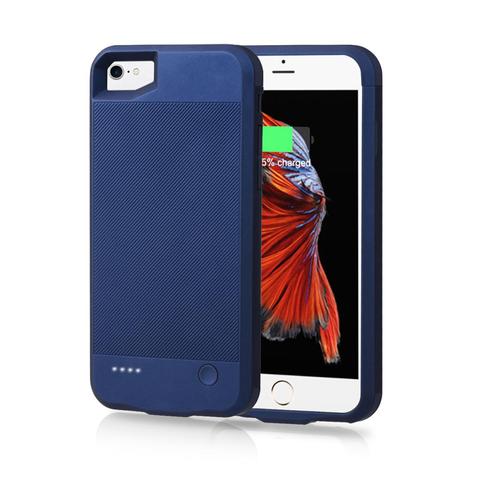 Para teléfono 7 8 iPhone 7P/8Plus de carga de la batería externa caso funda de carga de vatería de superficie para teléfono 7 8 Batería ► Foto 1/6