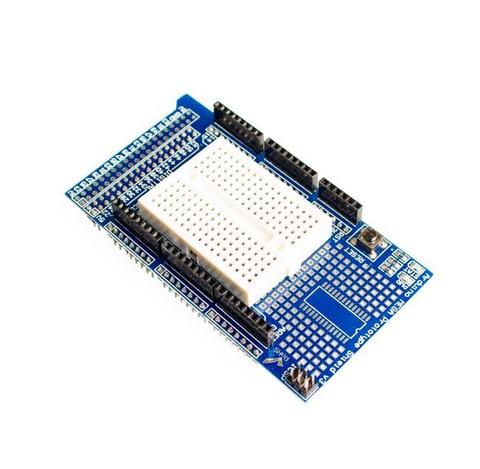 MEGA 2560 R3 Proto protipe Shield V3.0 Placa de desarrollo de expansión + Mini PCB protoboard 170 puntos de conexión para arduino DIY ► Foto 1/3