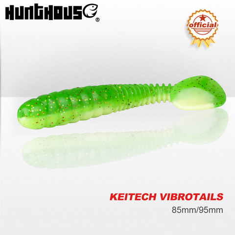 HUNTHOUSE-señuelo de keitech vibrotails para cebos de pescado, delineador fácil para sábalo suave, swimbait para Pesca de lubina, Wobblers, señuelo de silicona leurre ► Foto 1/6