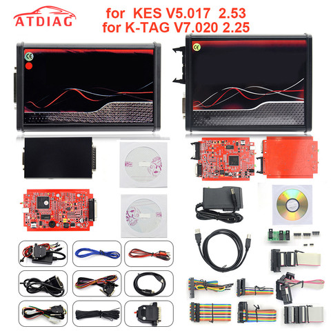 2022 nuevo Ktag K etiqueta V7.020 KESS V2 V5.017 SW V2.23 v2.47 2,47  maestro ecus Chip herramienta de sintonización K-TAG 7.020 en línea mejor  KTAG V7.003 - Historial de precios y revisión