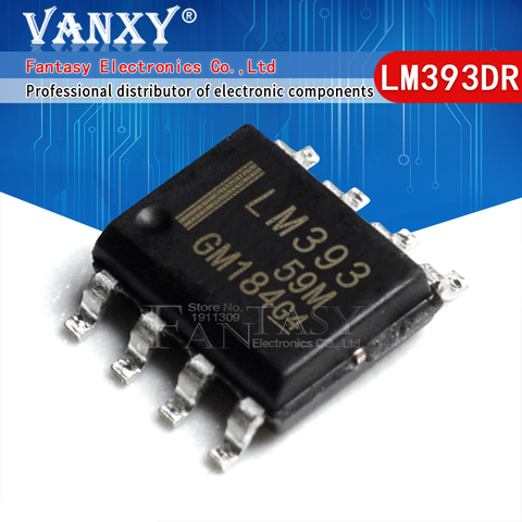 20 piezas LM393DR SOP8 LM393 SOP-8 SOP LM393DT LM393DR2G SMD nuevo y original IC ► Foto 1/5