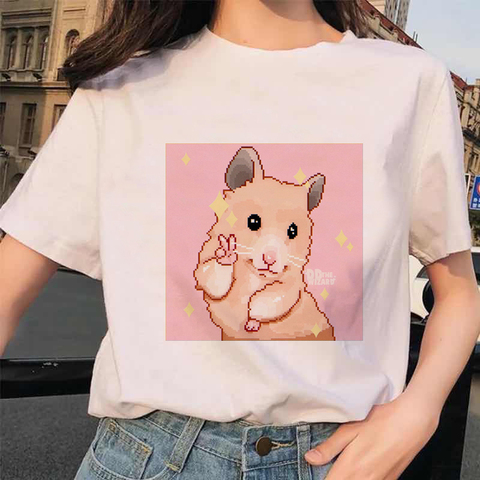 Camiseta para mujer de verano Kawaii blanca, Camiseta corta de moda, ropa  coreana, ropa de calle Vintage Harajuku Kawaii, Tops informales - Historial  de precios y revisión | Vendedor de AliExpress -