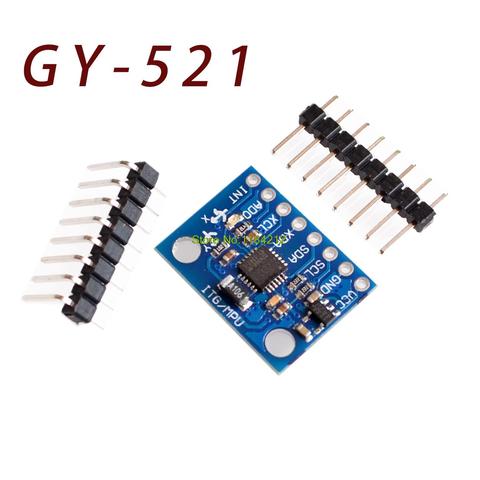 Módulo GY-521 MPU6050 de 3 ejes, sensores giroscópicos analógicos + módulo acelerómetro de 3 ejes ► Foto 1/2
