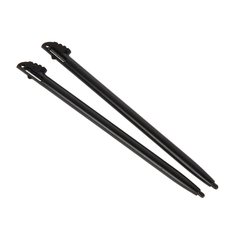 Bolígrafo Stylus Universal 2 lápiz táctil de pantalla de plástico negro para Nintendo 3DS, N3DS, XL, LL, accesorios de gran oferta ► Foto 1/6