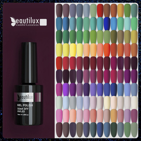 Beautilux esmalte de uñas de Gel AC colores profesional UV LED salón de uñas pinturas de uñas Gel artísticas barniz remojo Semi permanente laca de uñas 10ml ► Foto 1/6