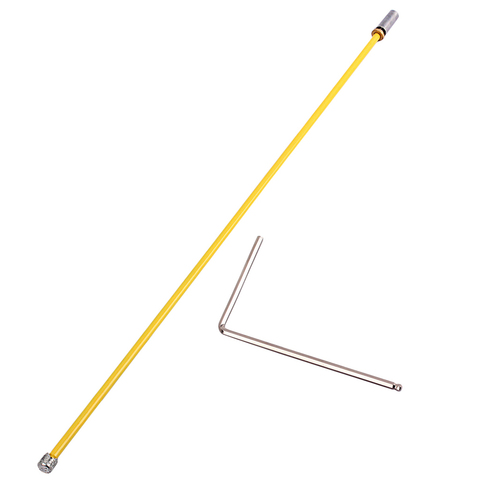 2 Ajuste Truss varilla 456mm doble por Truss Rod para guitarra con llave (amarillo) ► Foto 1/6