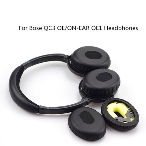 Almohadillas para auriculares Bose QC3 OE/ON-EAR OE1, repuesto de Audio, accesorios para diadema, cubierta para cojines ► Foto 1/6