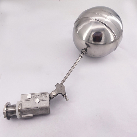 Válvula de flotación de acero inoxidable DN15 304, resistente al calor, a base de ácido ► Foto 1/3
