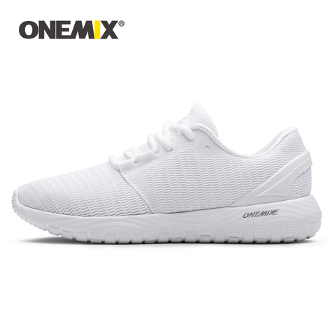 ONEMIX-zapatillas de deporte transpirables para mujer, zapatos planos para correr, caminar al aire libre, Trekking, talla grande, verano, 2022 ► Foto 1/6