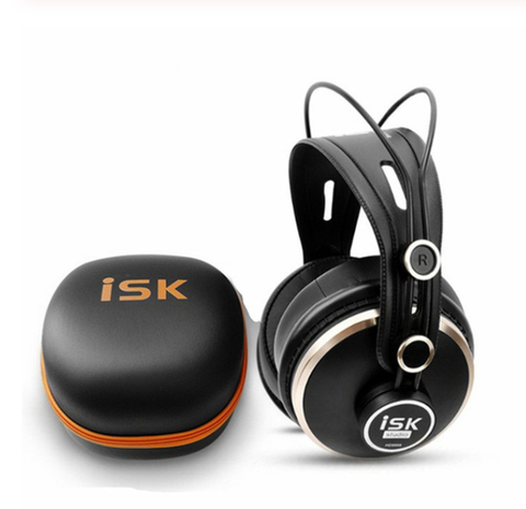 ISK-auriculares con Monitor HD HD9999 Pro, totalmente cerrados, para DJ, Audio, mezcla, grabación, estudio ► Foto 1/6