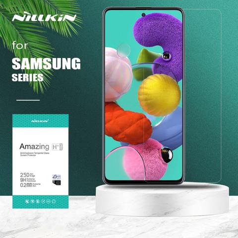 Nillkin-Protector de pantalla de vidrio templado para Samsung Galaxy, Protector de pantalla para Samsung Galaxy A71 A51 A70 A50 A30 S21 Plus S20 FE S10E S10 Lite ► Foto 1/6