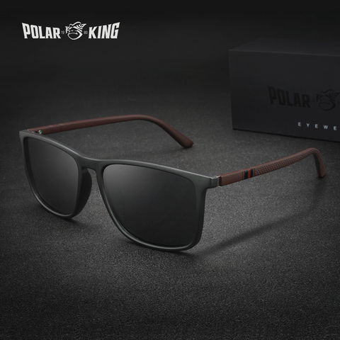 Polarking-gafas de sol polarizadas de lujo para hombre, lentes de sol masculinas de conducción, clásicas, para viajes y pesca, 400 ► Foto 1/1