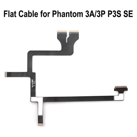 Flexible Cable de cardán Flex Cable plano tipo cinta para DJI Phantom 3 Cámara Drone 3A 3P S Cámara piezas de reparación ► Foto 1/6