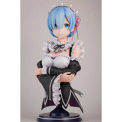 ¡Lugar! ¡En Stock ya! Busto de FuRyu Rem 1/1 de scratch, un mundo diferente con el mismo tamaño GK, aproximadamente 70cm, preventa ► Foto 1/4