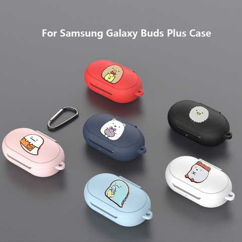 Funda de estilo de dibujos animados para Samsung Buds & Buds + auriculares inalámbricos, Funda protectora completa de silicona TPU ► Foto 1/5