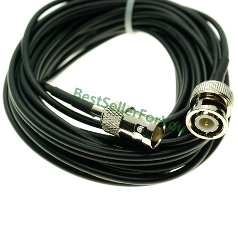 Cable de extensión de antena BNC macho a BNC hembra CCTV conector Coaxial de RF RG174 ► Foto 1/1