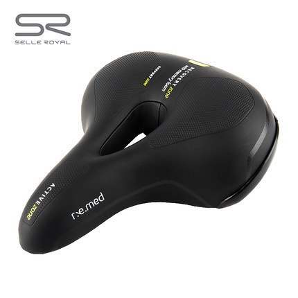 SELLE ROYAL de sillín de bicicleta transpirable impermeable de la Pu bola a prueba de golpes a prueba de carrera MTB bicicleta de memoria esponja suave asiento ► Foto 1/6