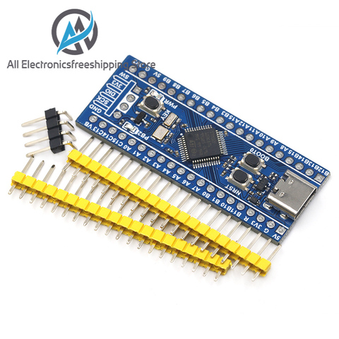 Placa de desarrollo de placa base STM32F103, STM32F103C8T6, placa de sistema mínimo ► Foto 1/6