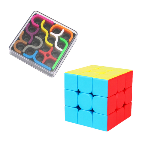 MoYu-cubo mágico de 3x3, 2x2x2, regalo, cubo mágico, cubo mágico, Velocidad Profesional, juguetes educativos para estudiantes ► Foto 1/6