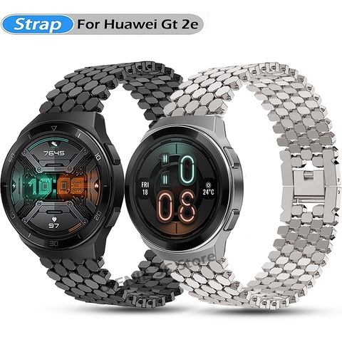 Correa de reloj de 22mm para Huawei Watch Gt 2e /gt gt2 46mm, repuesto de pulsera de aleación para Honor Magic 2 46mm ► Foto 1/6