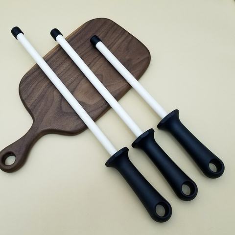 1 piezas afilador de cuchillos de acero al carbono profesional varilla de afilado cuchillos varilla afiladores Grindstone Cocina ► Foto 1/6