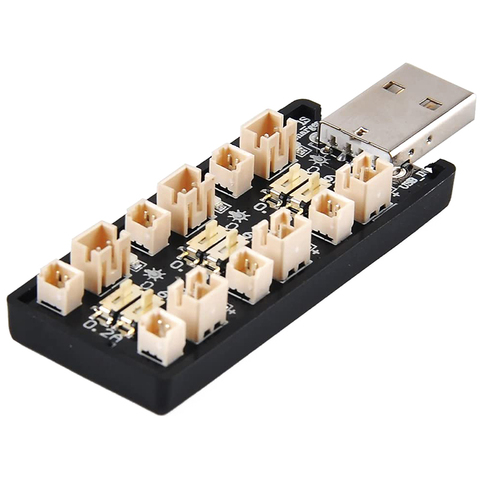 Cargador USB de batería LiPo 1S, 3,7 V/4,20 V, 6 canales, 1S, micro-jst, 1,25, JST-PH, 2,0, conectores MCX MCPX ► Foto 1/6